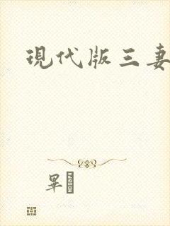 现代版三妻四妾封面