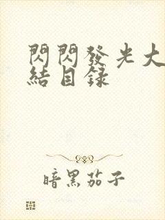 闪闪发光大团圆结目录