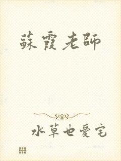 苏霞老师