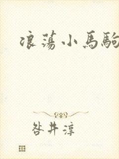 浪荡小马驹封面