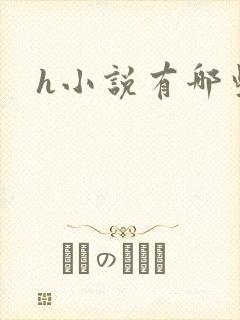 h小说有哪些