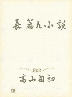 长篇h小说