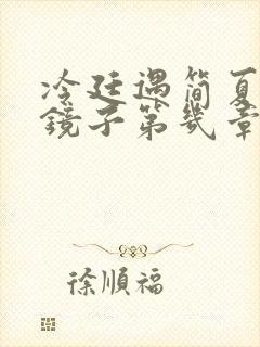 冷廷遇简夏对着镜子第几章