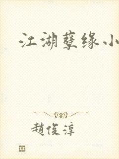 江湖孽缘小说