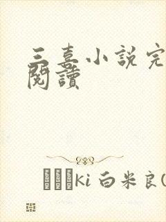 三喜小说完整版阅读
