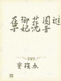 在御花园进入太子妃沈音