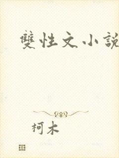双性文小说