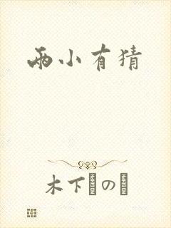 两小有猜