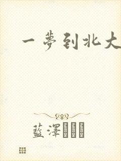 一梦到北大
