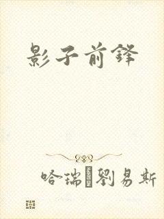 影子前锋封面