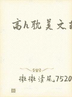 高h耽美文推荐封面