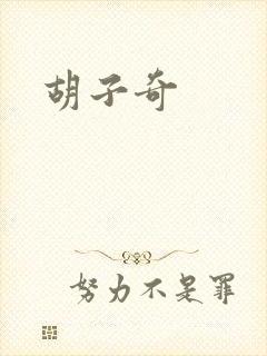 胡子奇