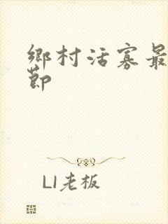 乡村活寡最新章节