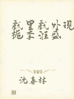 戏里戏外现场林栀季淮盛封面