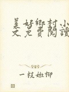 美好乡村小说全文免费阅读