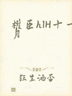权臣hlH十一月