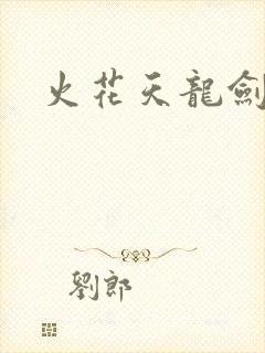 火花天龙剑封面