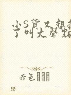 小S货又想挨C了叫大声点小