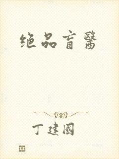 绝品盲医封面