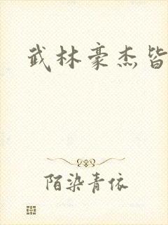 武林豪杰皆我奴