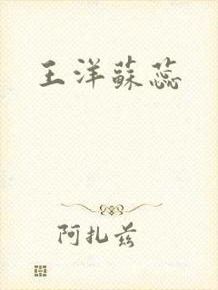 王洋苏蕊