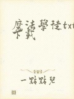 魔法学徒txt下载