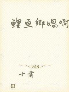 鲤鱼乡嗯啊