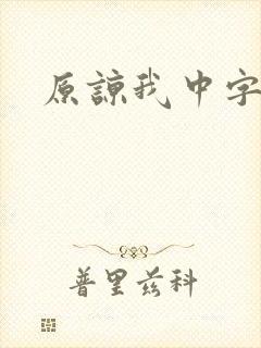 原谅我中字