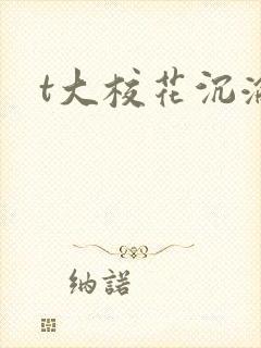 t大校花沉沦封面