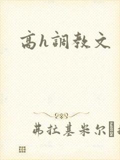 高h调教文