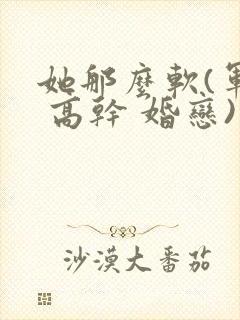 她那么软(军婚 高干 婚恋)完结封面