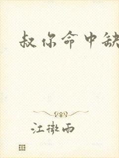 叔你命中缺我