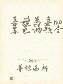 长嫂为妻npn暮色酒歌全文