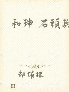 和珅 石头与水