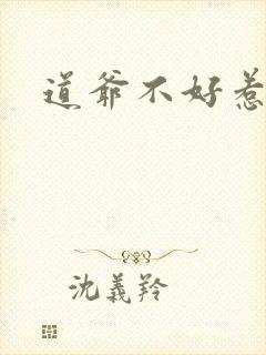 道爷不好惹封面