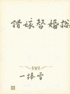 错嫁替婚总裁