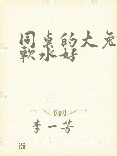 同桌的大兔子好软水好