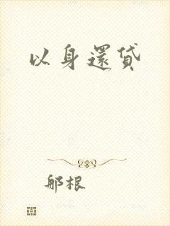 以身还贷封面