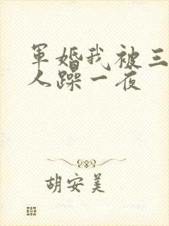 军婚我被三个男人躁一夜封面