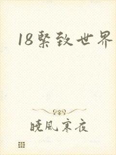 18紧致世界封面