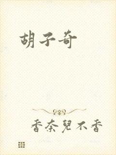 胡子奇封面