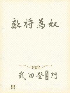 敌将为奴封面