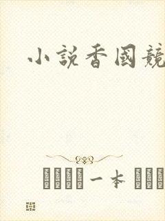 小说香国竞艳封面