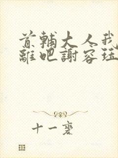 首辅大人我们和离吧谢容珏封面