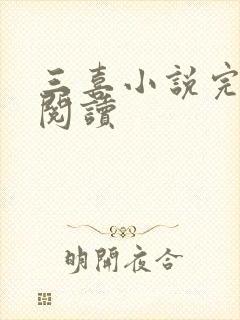 三喜小说完整版阅读