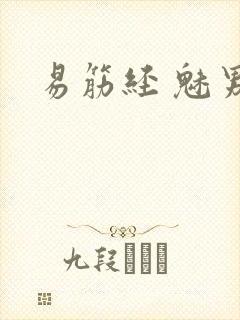 易筋经 魅男封面