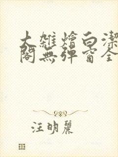 大杂烩白洁笔趣阁无弹窗全本