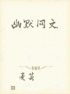幽默网文