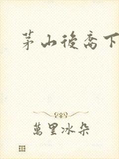 茅山后裔下载