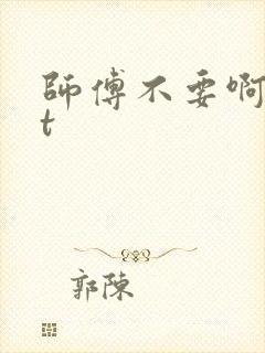 师傅不要啊txt
